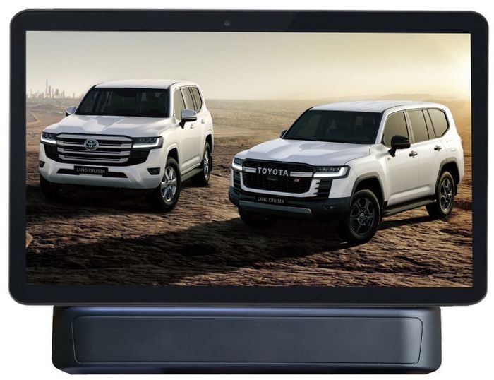 Монитор на подголовник для Toyota LC300/Lexus LX - ERGO ERLC300 с сенсорным экраном 15,6” (Full HD 1920x1080, Android, ) черный