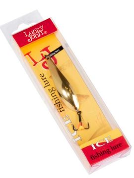 Блесна вертикальная зимняя Lucky John X-BLADE с тройником  3,9г G блистер