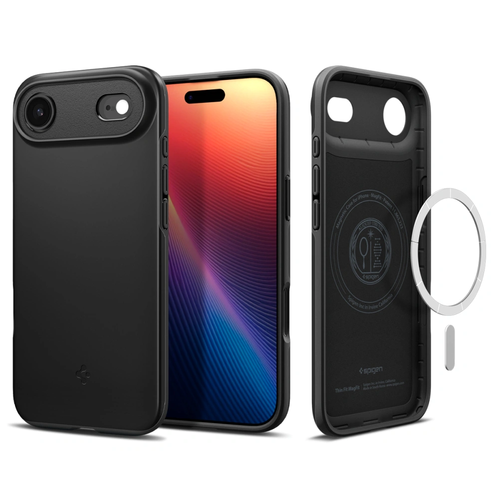 Чехол Spigen Thin Fit Magsafe для iPhone 17 Air черный