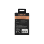 Сетевое зарядное устройство GoPower GPQC09 1USB+1Type-C 35W QC3.0 GAN черный