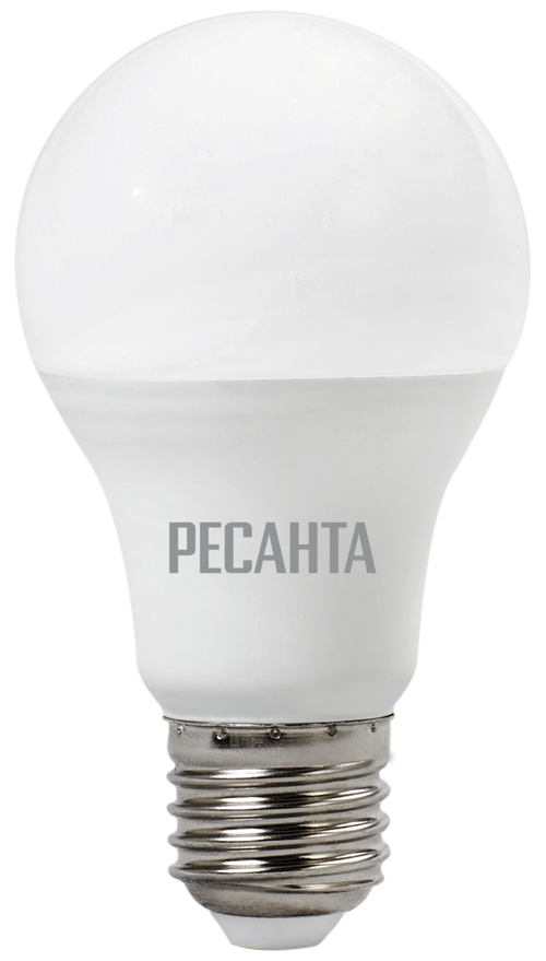 Лампа светодиодная Ресанта LL-R-A80-20W-230-6K-E27