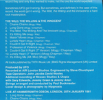 UFO / The Wild, The Willing And The Innocent (Deluxe Edition)(2CD)