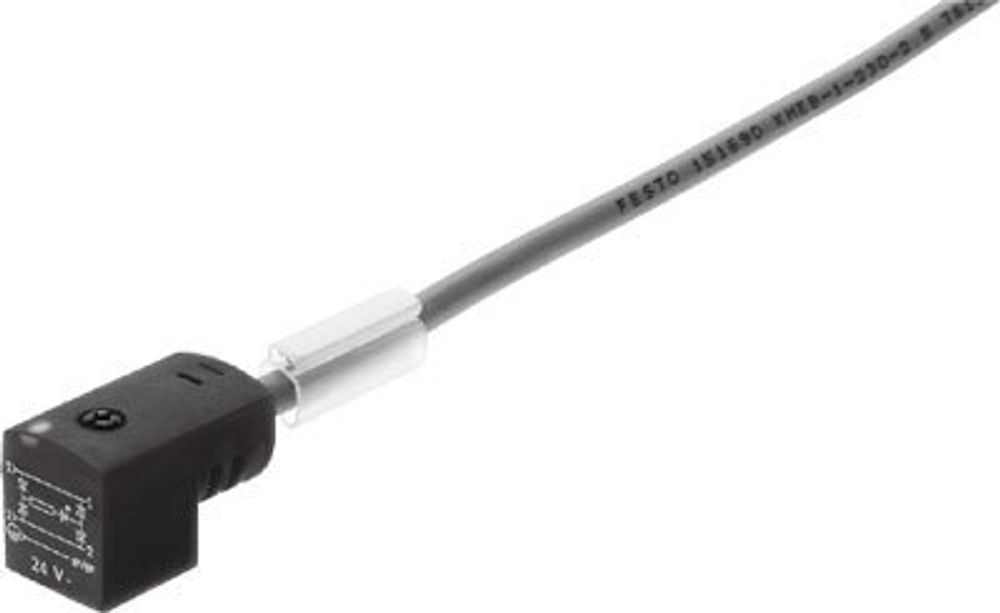 KME-1-24-10-LED Штекерная розетка с кабелем KME-1-24-10-LED Штекерная розетка с кабелем