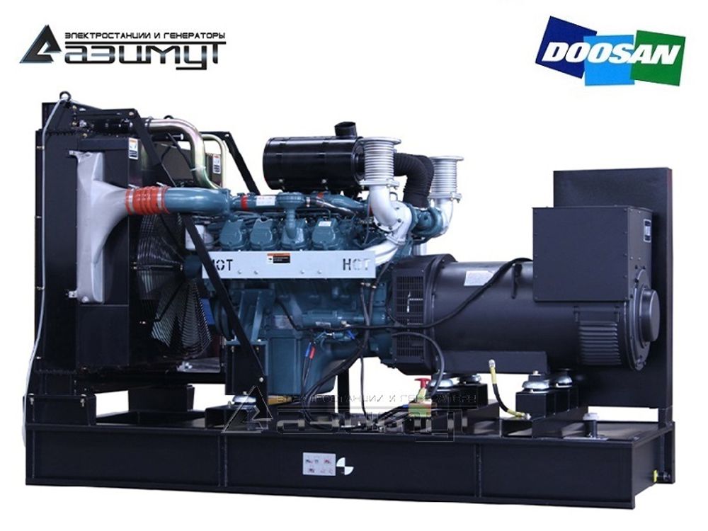 Дизельный генератор Азимут АД-400С-Т400-2РМ17 Doosan с автозапуском Дизельный генератор Азимут АД-400С-Т400-2РМ17 Doosan с автозапуском