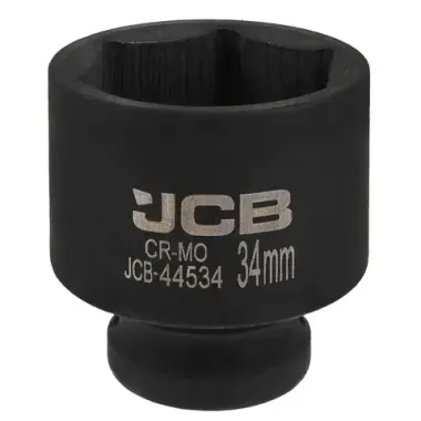 Головка ударная 1/2'', 34мм (6гр.) JCB JCB-44534