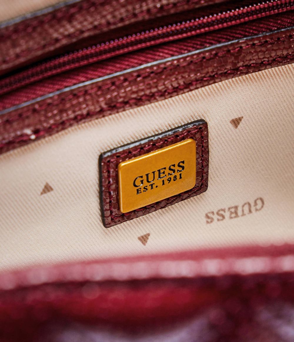 Сумка-мессенджер GIULLY Guess - бордовый(HWQK87 48140)