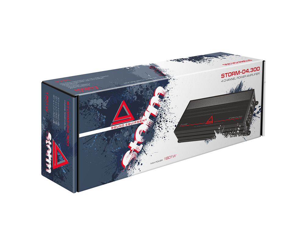 Усилитель Aura STORM 4.300- BUZZ Audio