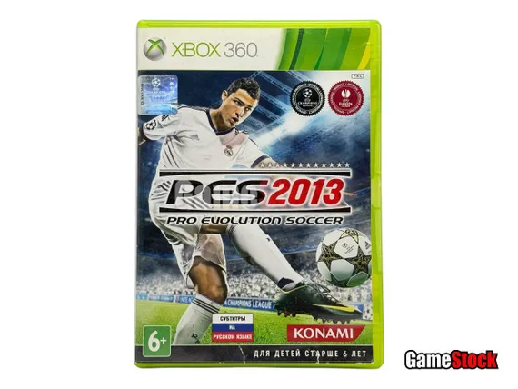 Xbox 360 - PES 2013: Pro Evolution Soccer (Б/У, Русские субтитры)