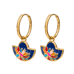 Серьги Fiore Luna AE03599-4A