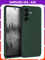 Мягкий Soft Touch чехол из силикона для SAMSUNG A56 / A36 с бархатной подкладкой