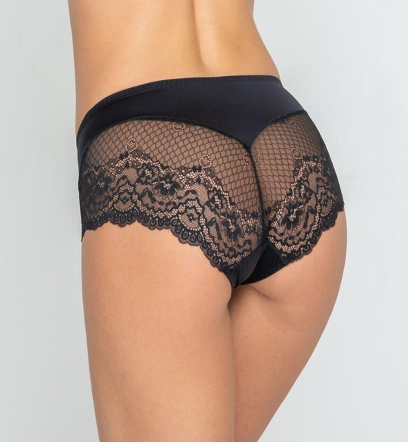 Трусики 62121 Pandora Coquette Revue (black-nude черный 48(54))
