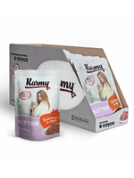 Влажный корм Karmy Kitten для котят, телятина в соусе, 12 шт x 80 г