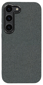 Дизайнерский чехол для SAMSUNG S23 (не ULTRA,PLUS,FE) с мягкой тканевой поверхностью