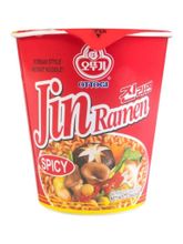 Лапша Джин рамен острая Ottogi Jin Ramen Hot 65 г 5 шт