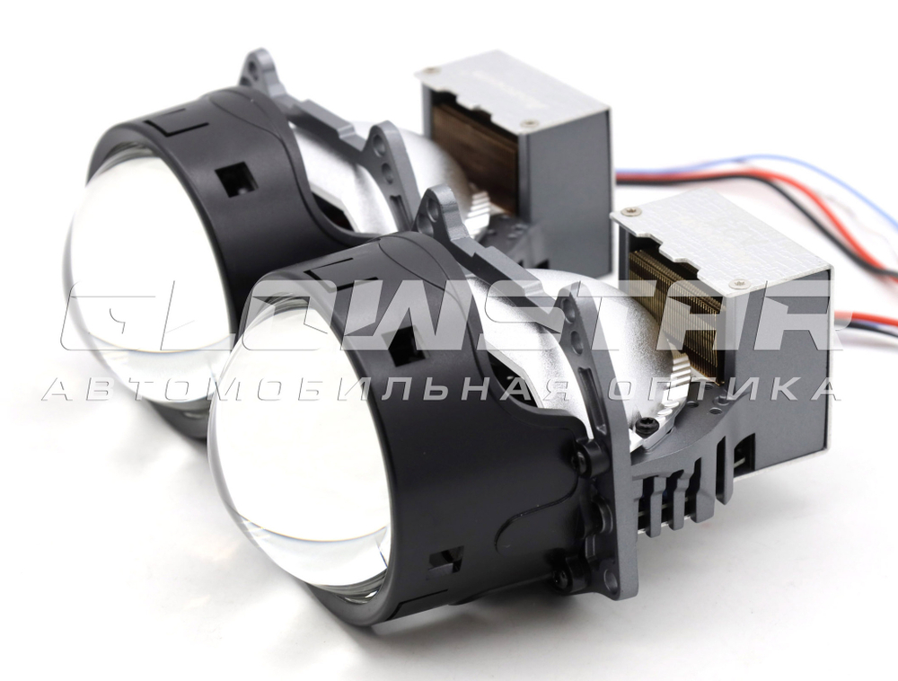 Билед модули Aozoom A25 3.0 дюйма, 2 чипа, 5500K, 12V, 66W/75W, крепление 3R (комплект, 2шт)