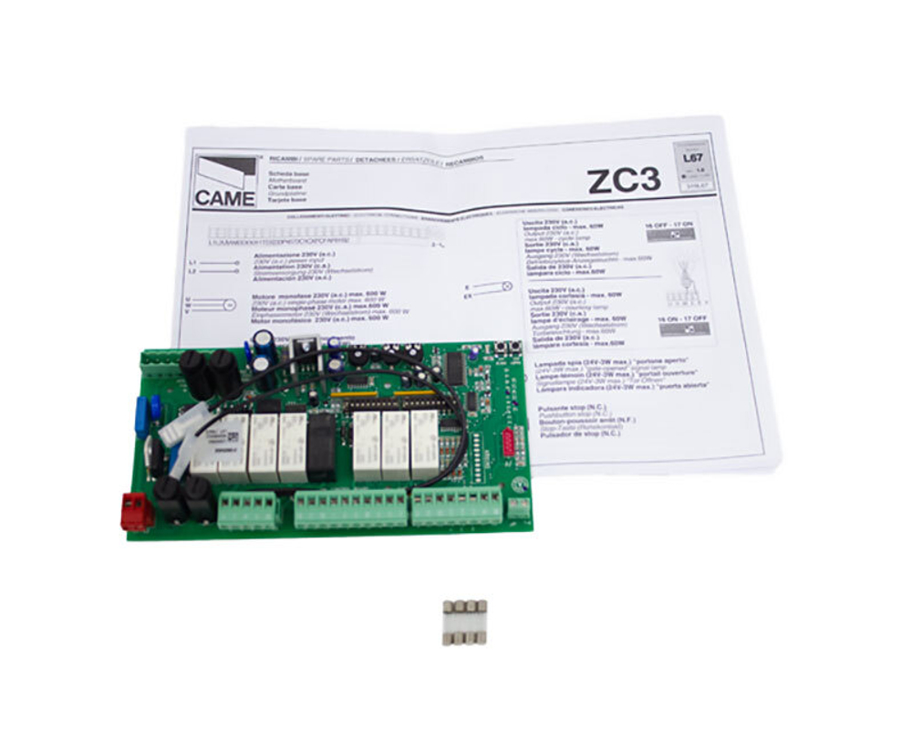 Плата блока управления ZC3, CAME 3199ZC3