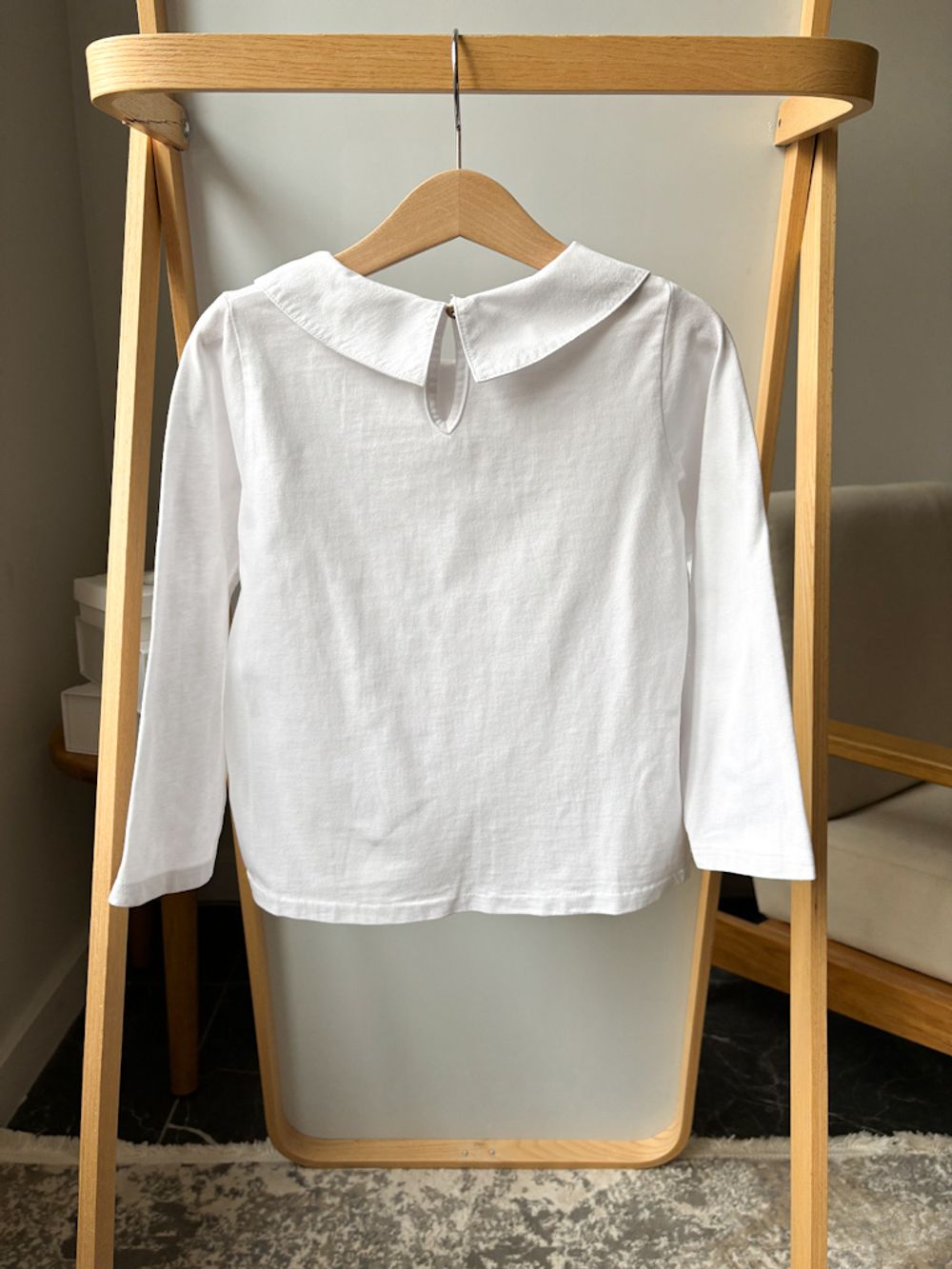 Хлопковая блузка Zara, 110