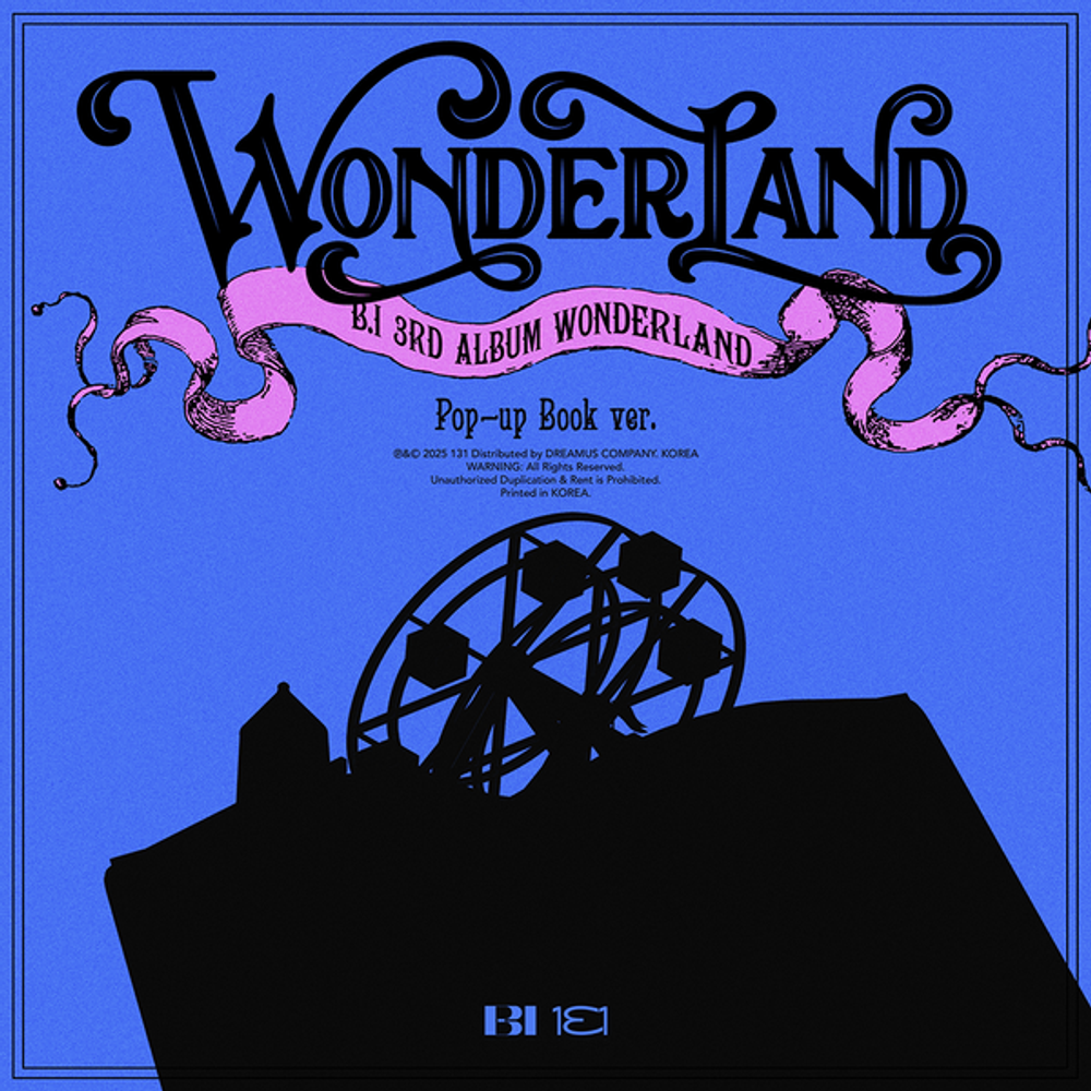 Альбом B.I - WONDERLAND (Pop-up book Ver.) Альбом B.I - WONDERLAND (Pop-up book Ver.)