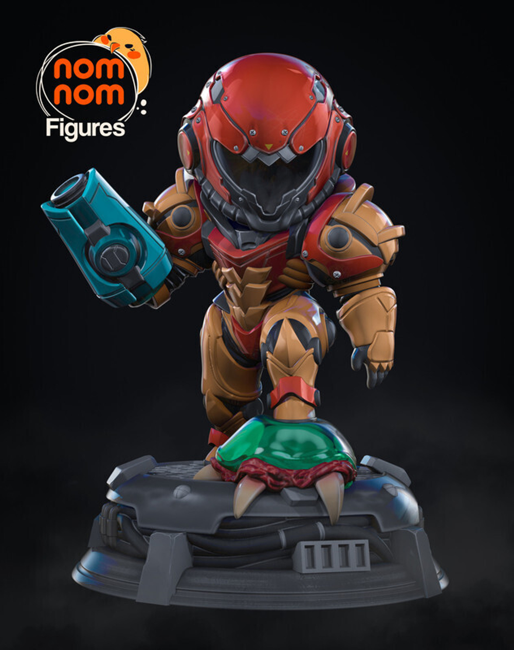 Метройд Chibi Funko POP Samus Metroid Коллекционная Фигурка Аниме