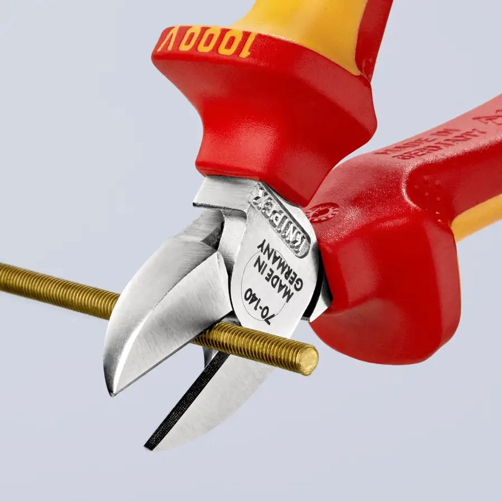 Кусачки боковые хромированные 140 мм Knipex 70 06 140 SB