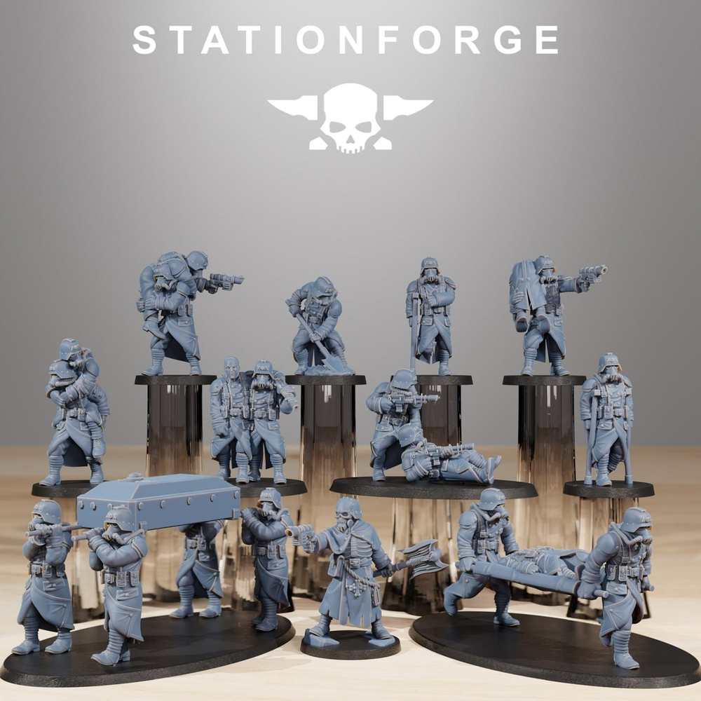 Krieg Funeral Procession Set