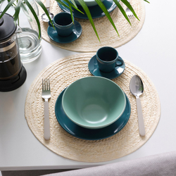 IKEA FÄRGKLAR  (ИКЕА ФЭРГКЛАР)  -  Миска - матовый светло-бирюзовый 16 см