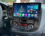Магнитола для Mitsubishi Outlander 3 2012-2022 (левый руль) - Vaycar VA47-1006-2K на Android 13, Быстрая, 2K QLED, CarPlay, 4G SIM-слот