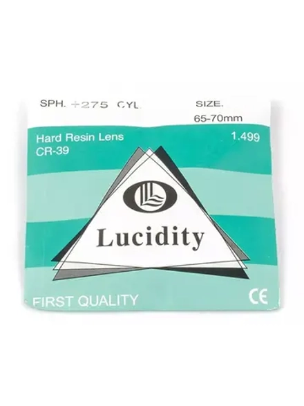Полимерные линзы CR-39 1.49 D70 -4.00