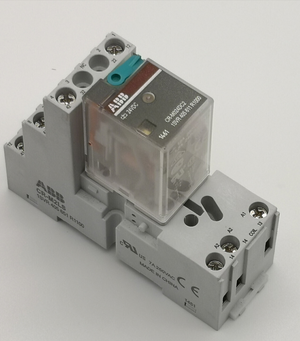 5шт Промежуточное реле постоянного тока ABB CR-M024DC2 1SVR405611R1000