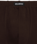 Мужские трусы шорты Atlantic, набор из 5 шт., хлопок, серые + графитовые + черные + изумрудные + эспрессо, 5SMH-002