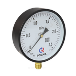 Манометр ТМ-610Р.00 радиальный Дк150мм 0-2,5 МПа кл.1,5 G1/2" Росма 00000006978