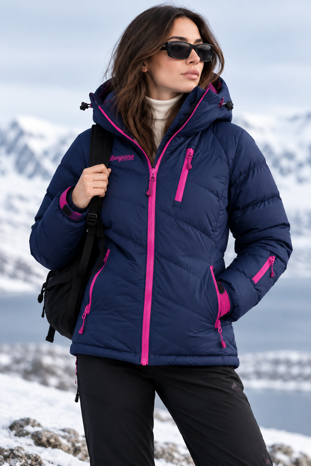 Новая пуховая куртка Bergans, S
