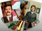№33 Открытки Артисты и актёры СССР 1970–1980-е г. 25 штук. Цветные, чистые, без повторов
