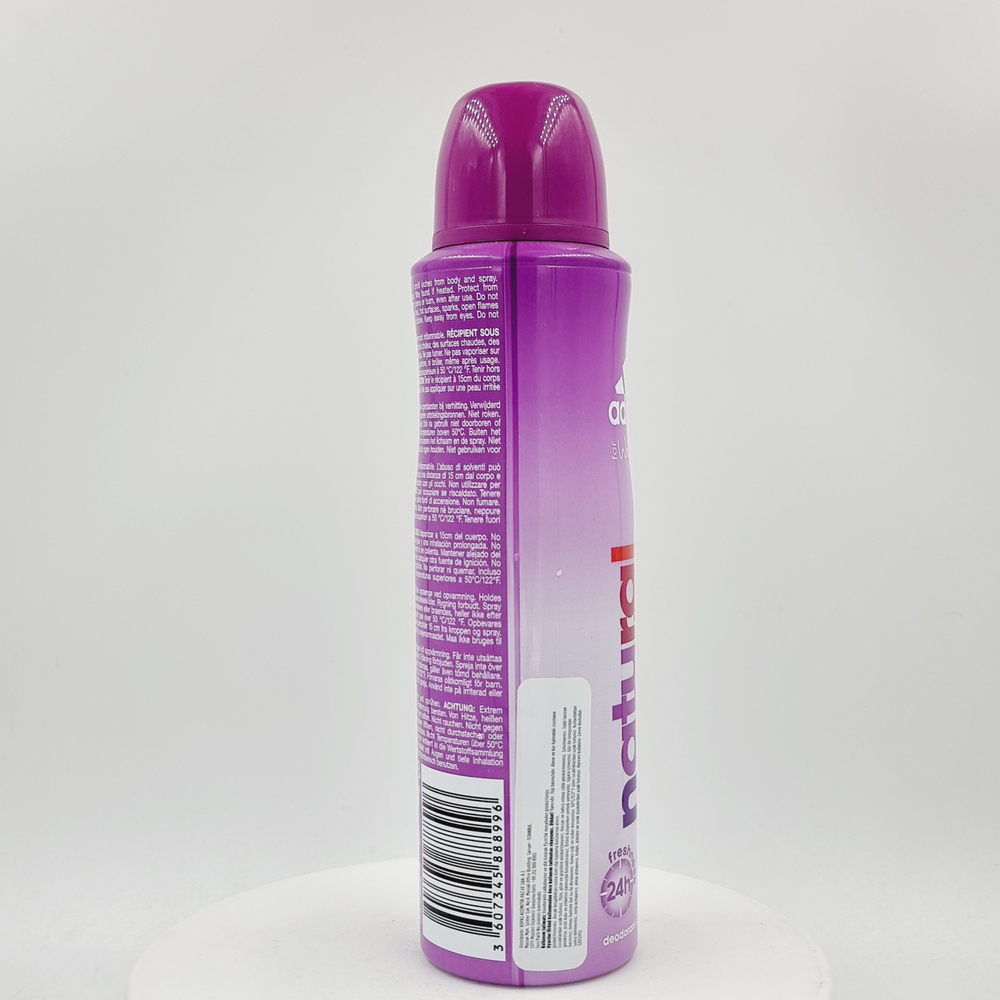Adidas Дезодорант спрей для женщин NATURAL VITALITY BODY SPRAY 150 мл (Испания)