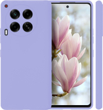 Мягкий Soft Touch чехол из силикона для TECNO CAMON 30 4G (не 5G / PRO!) с бархатной подкладкой