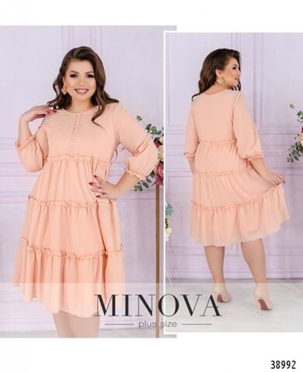 Платье 120Б-пудра Minova Фото 1