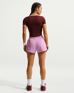 Nike One Женские шорты с подкладкой и резинкой на талии, высота пояса 8 см, из ткани Dri-FIT - NIKE