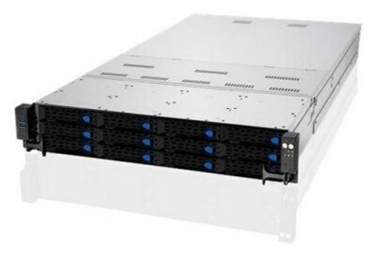 Сервер ASUS RS720-E10-RS12 (90SF00Z8-M00CA0) без процессора/без ОЗУ/без накопителей/количество отсеков 2.5" hot swap: 2/количество отсеков 3.5" hot swap: 12/LAN 10 Гбит/c