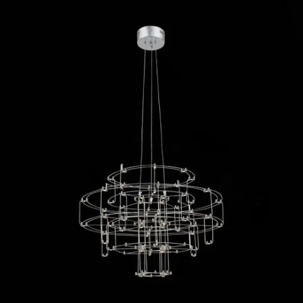 SL798.103.64 Люстра подвесная ST-Luce Хром/Хром LED 64*0,2W 3200K