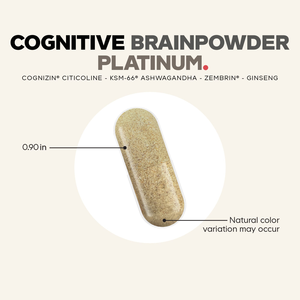 Codeage, Cognitive Brainpower Platinum, 90 растительных капсул