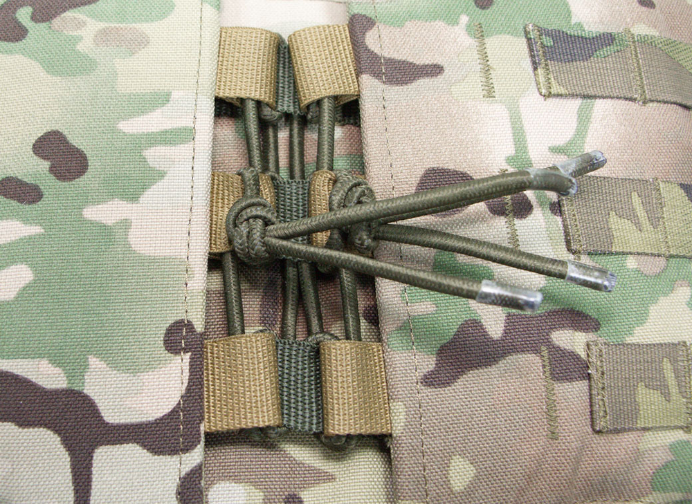 Чехол для бронежилета плитника КРЕПОСТЬ быстросброс справа MIMICRYA, Cordura 1000D, MULTICAM, L-XL