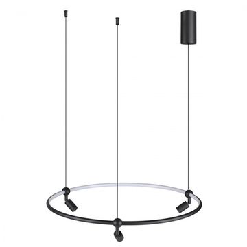 Подвесной светильник LED 52W 3000К 7026/52L чёрный Keanu Odeon Light