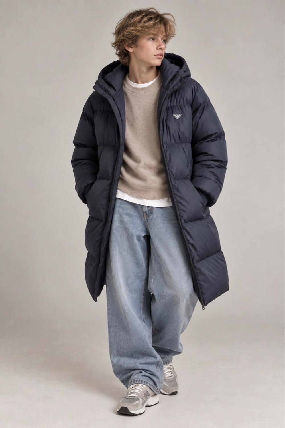 Пуховое пальто Emporio Armani, 164