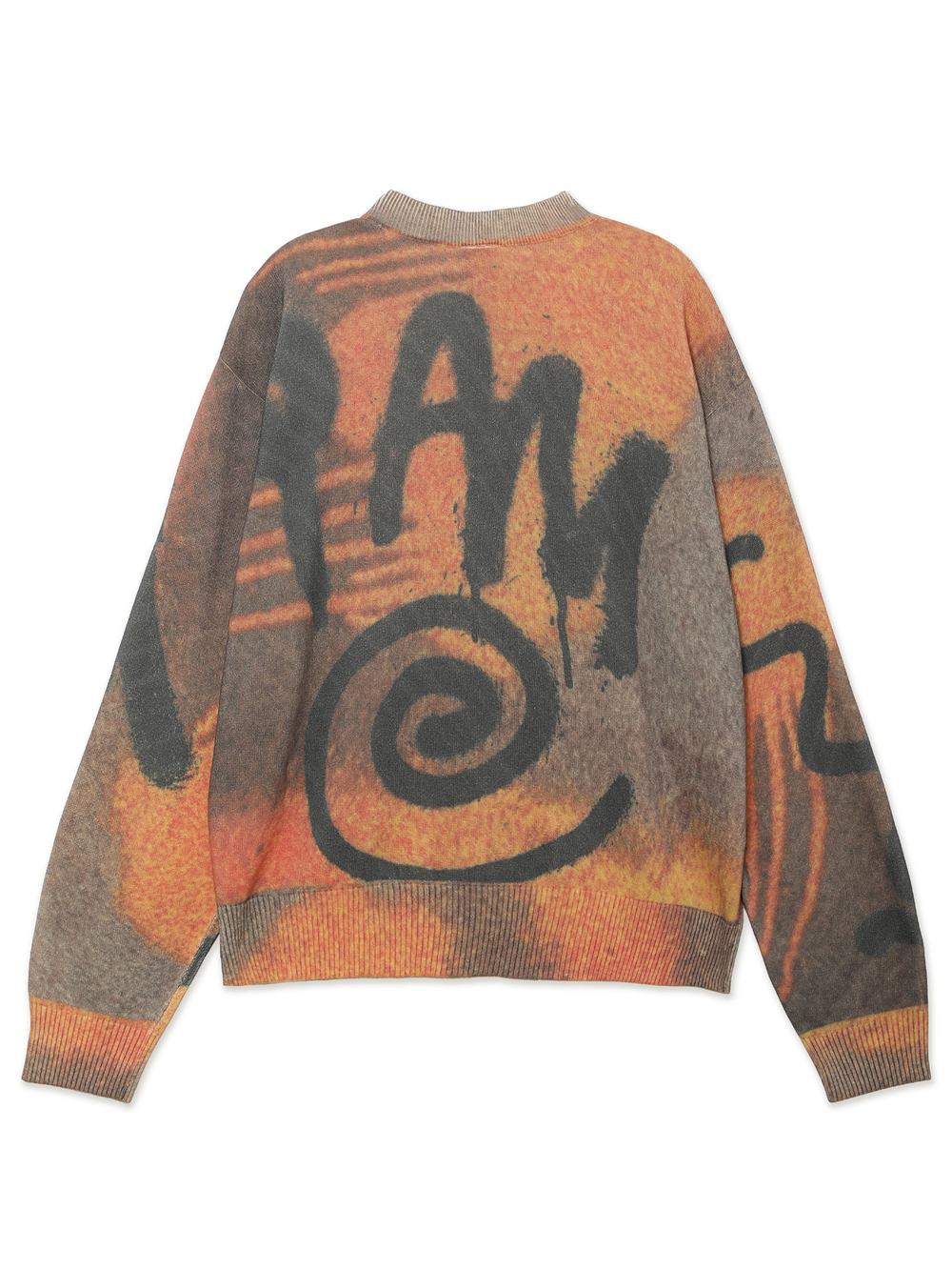 Свитер Вязаный (Round-neck) Getting Over Printed Knit Crewneck