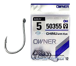 Крючок Owner с кольцом 50355 Chinu with Eye -
