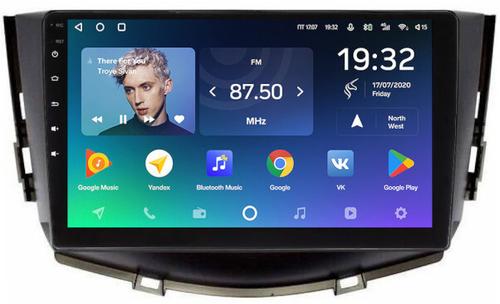 Магнитола для Lifan X60 2012-2016 - Teyes CC2 PLUS монитор 9" QLED, Android 10, Быстрая, SIM-слот