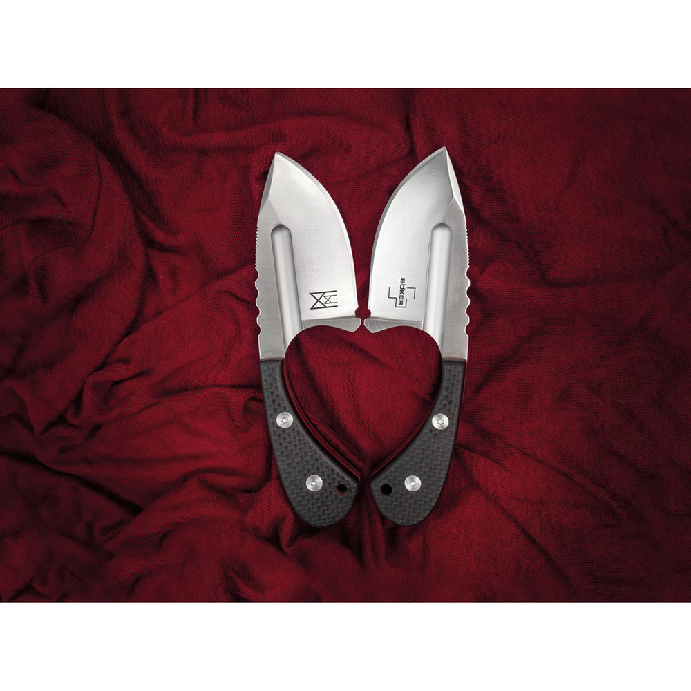 Нож с фиксированным клинком Boker Plus Sigyn, сталь D2, 02BO037