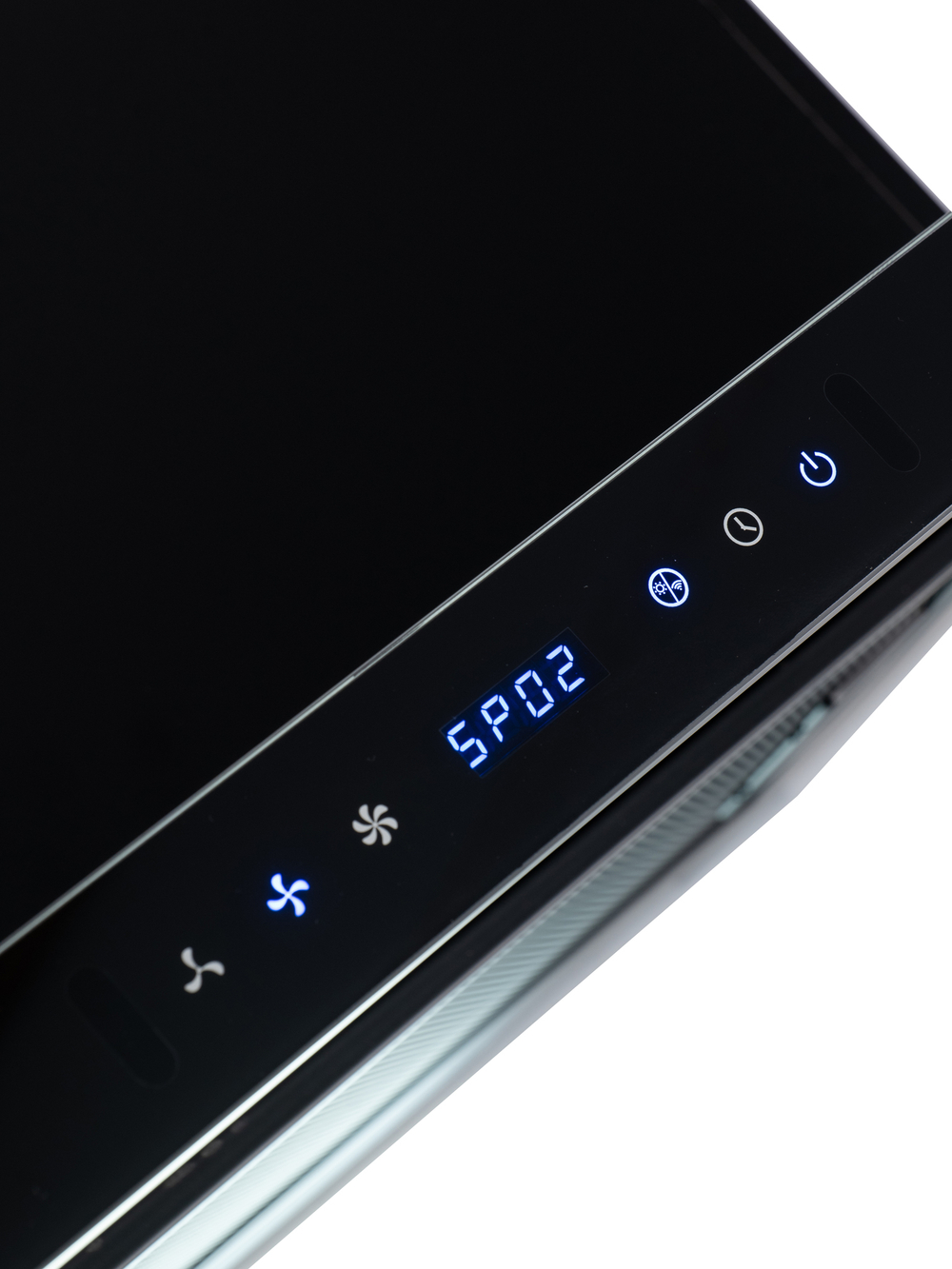 Кухонная вытяжка MACBI B-MTA-G60GW BL1200м3/ч Черная, Жесты+Wi-Fi, авто выдвижная