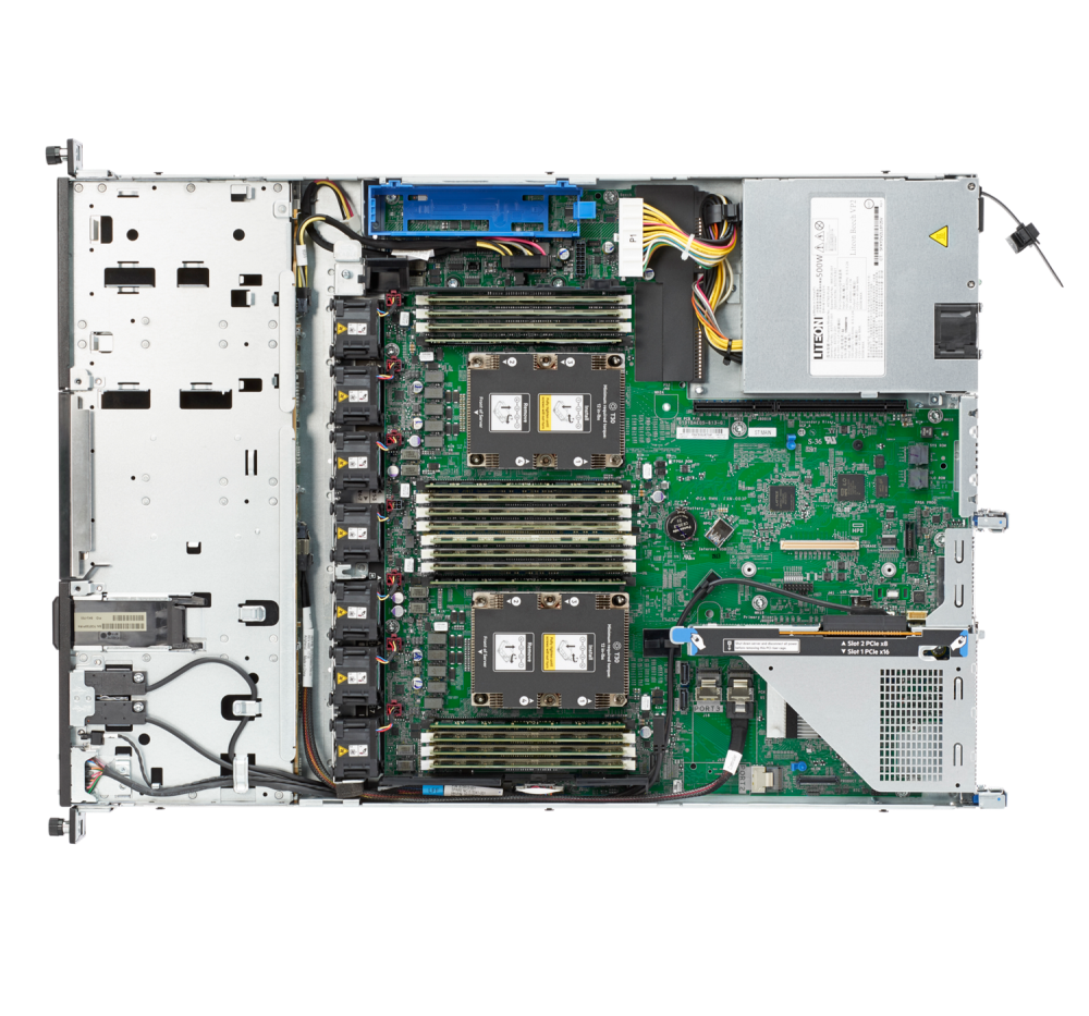 Стоечный сервер - HP Enterprise ProLiant DL160  Gen10, 1U, 8x 2.5“, 1x Xeon[5218] 16 Cores, 16Gb, P35517-B21