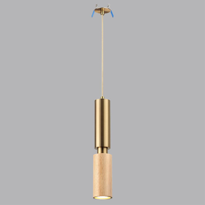 7061/1A MINIMA ODL25 217 Подвесной светильник светлое дерево/металл IP20 GU10 LED 7W 220V CAUCHO